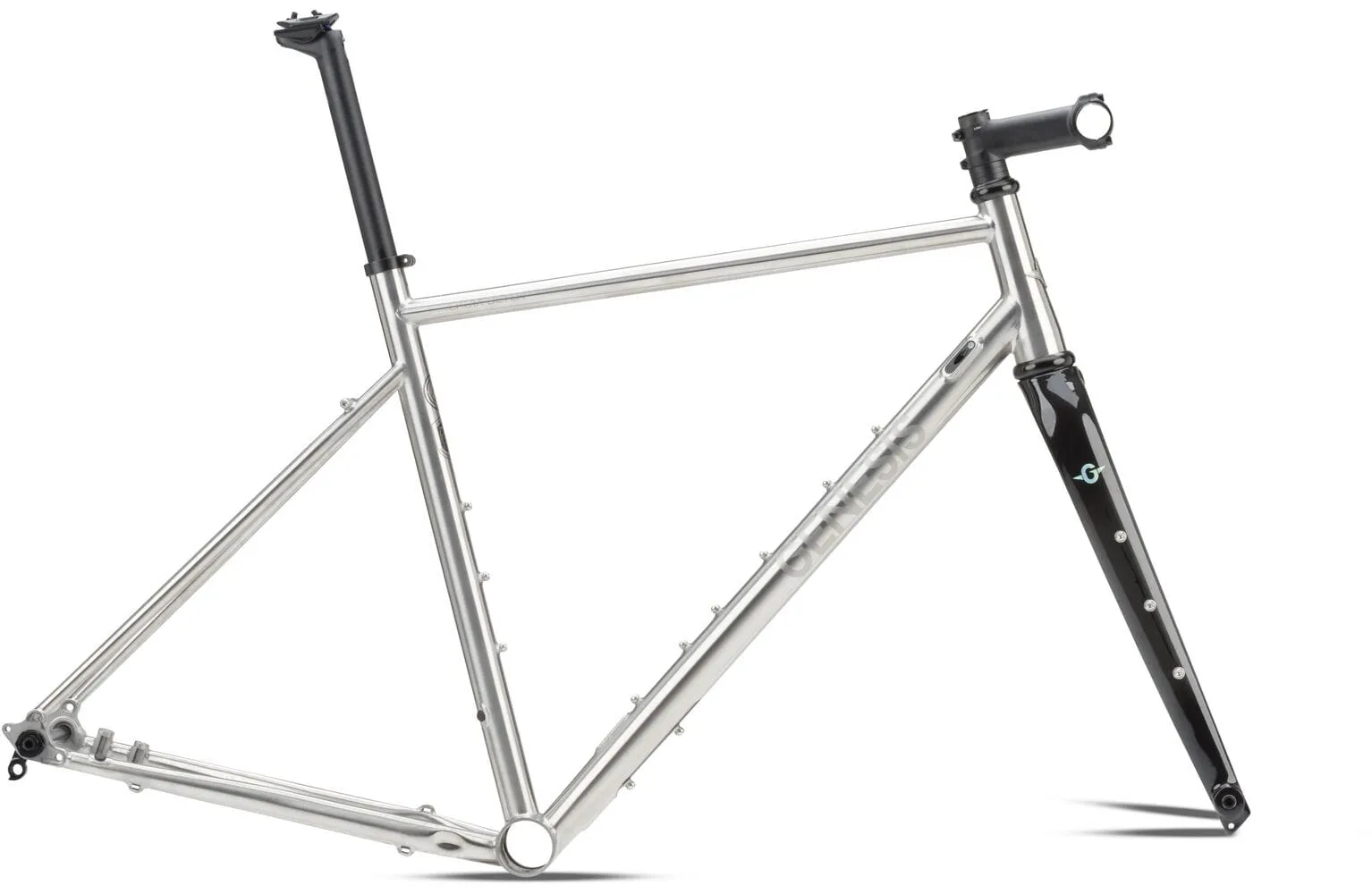 Genesis Croix De Fer 931 Frameset – Reynolds 931 Stainless Steel Gravel Bike