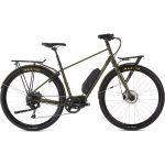 Genesis Smithfield Large E-Bike – Shimano STEPS Motor, 150km Range, UK Design 2 genesis smithfield large ebike green side view